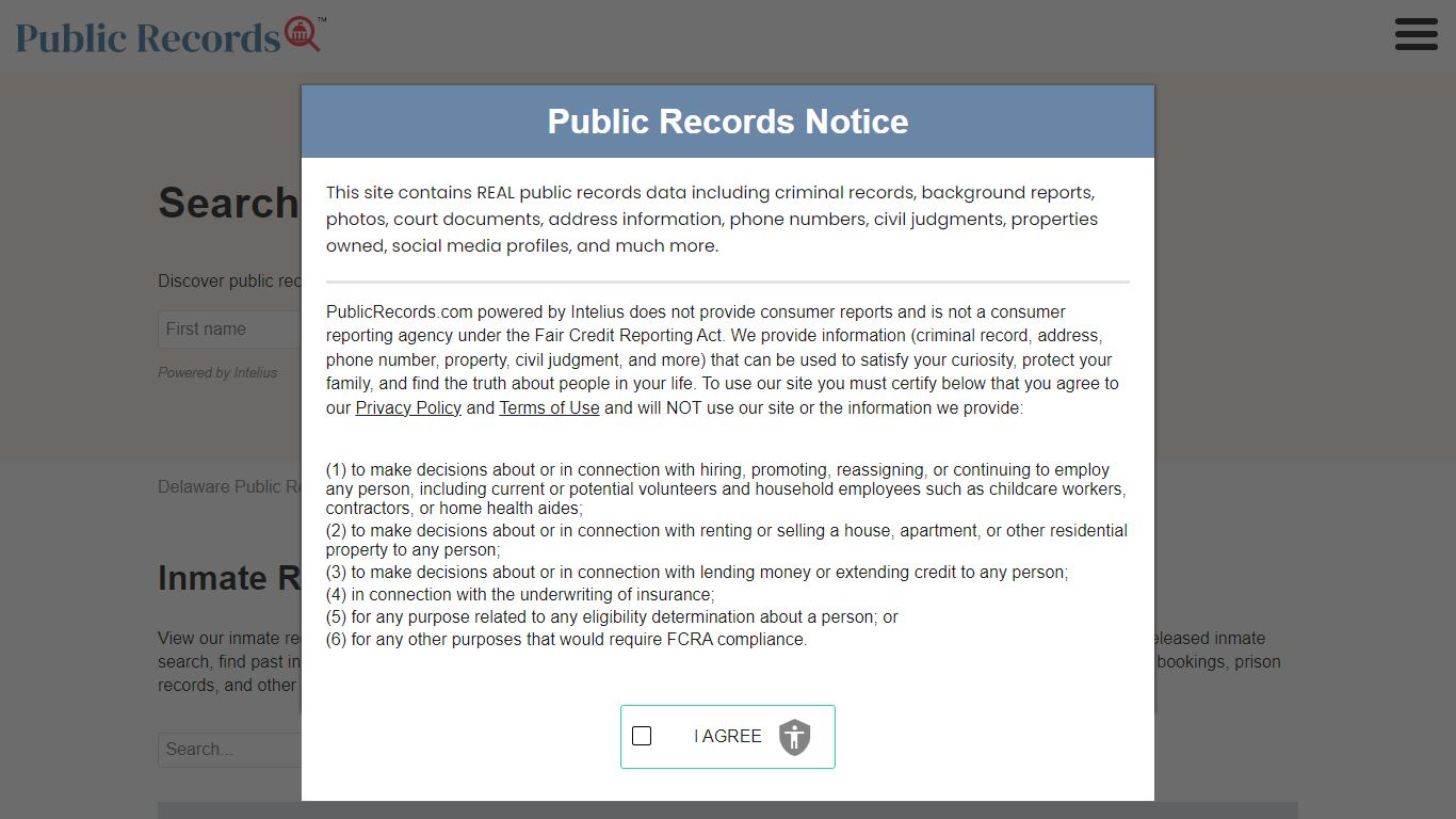 Delaware Inmate Search | Public Records